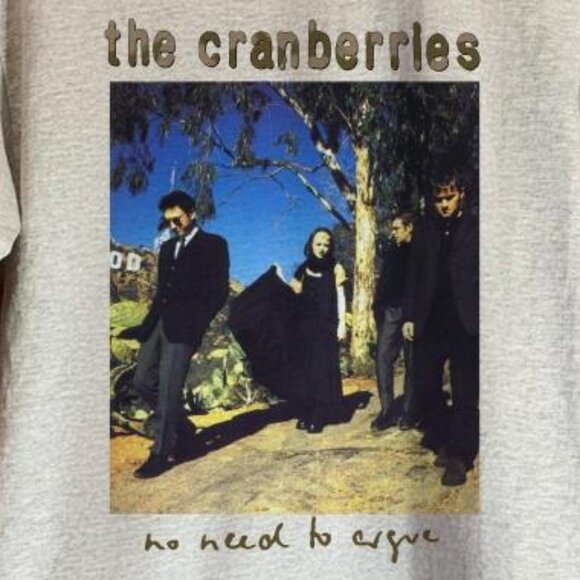 The Cranberries No Need To Argue Album T-Shirt Vintage 1994 band shirt tee grey - Picture 3 of 4